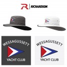 Wessagussett Yacht Club Richardson SunRiver Hat, R-Active Premium Material Hat