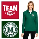 Marshfield Youth Hockey Team 365 Ladies' Zone Performance Quarter-Zip