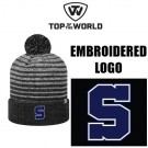 Scituate High School Softball Top Of The World Adult Ritz Knit Cap, Embroidered