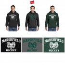Marshfield High School Girls Hockey Hanes® Ultimate Cotton® - Pullover Hooded Sweatshirt