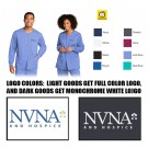 NVNA & Hospice WonderWink® Unisex WorkFlex™ Snap-Front Scrub Jacket