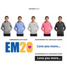 Emma Ryan Scholarship Fund Sport-Tek® Youth PosiCharge® Electric Heather Fleece Hooded Pullover
