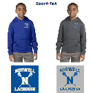 Norwell Girls Youth Lacrosse Sport-Tek® Youth Sport-Wick® Fleece Hooded Pullover. YST244