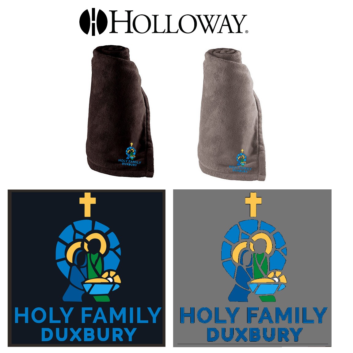 Holy Family Duxbury Holloway Tailgate Blanket