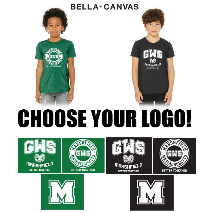 Governor Winslow School Marshfield Bella + Canvas Youth Triblend Short-Sleeve T-Shirt