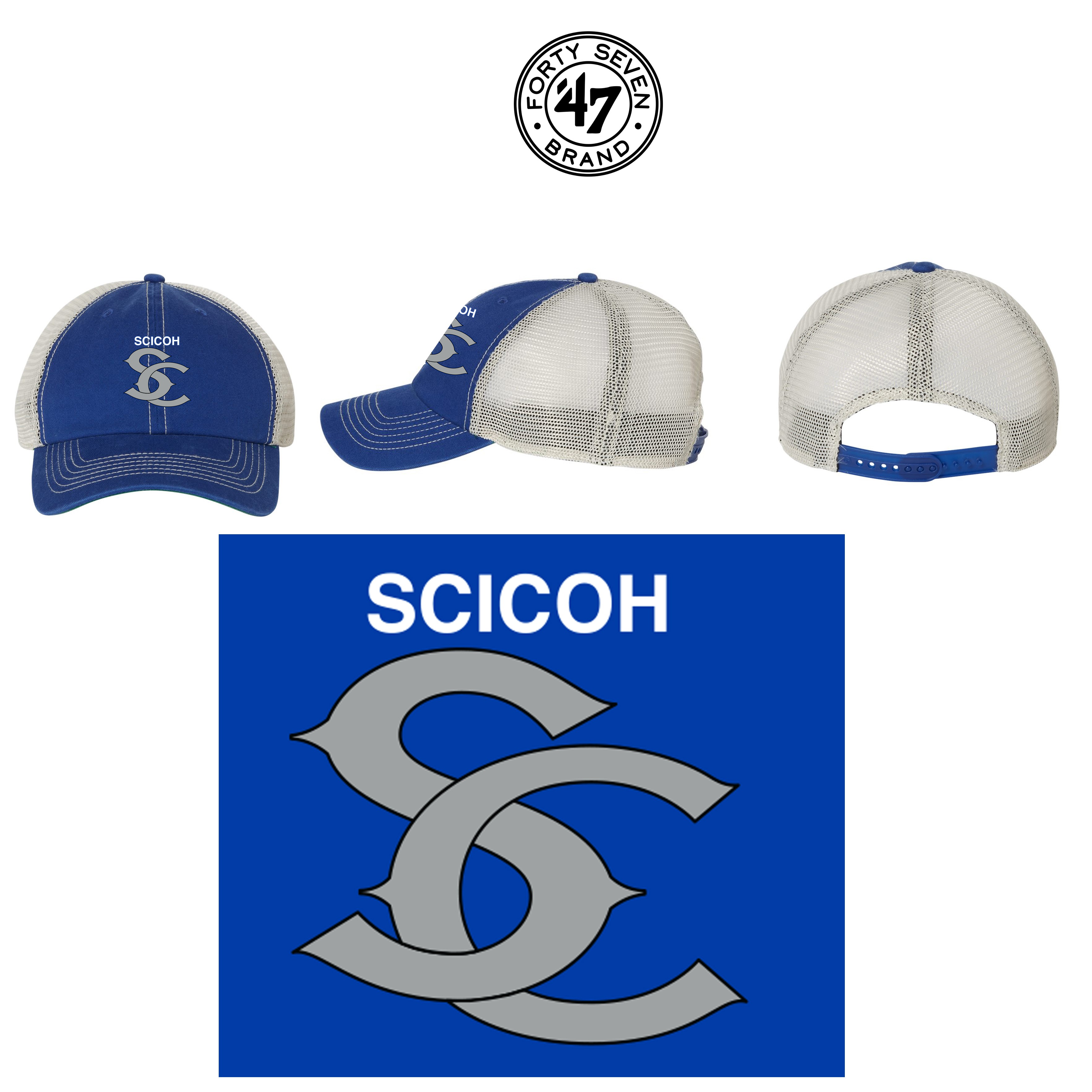 SciCoh Football & Cheer 47 Brand Trawler Cap