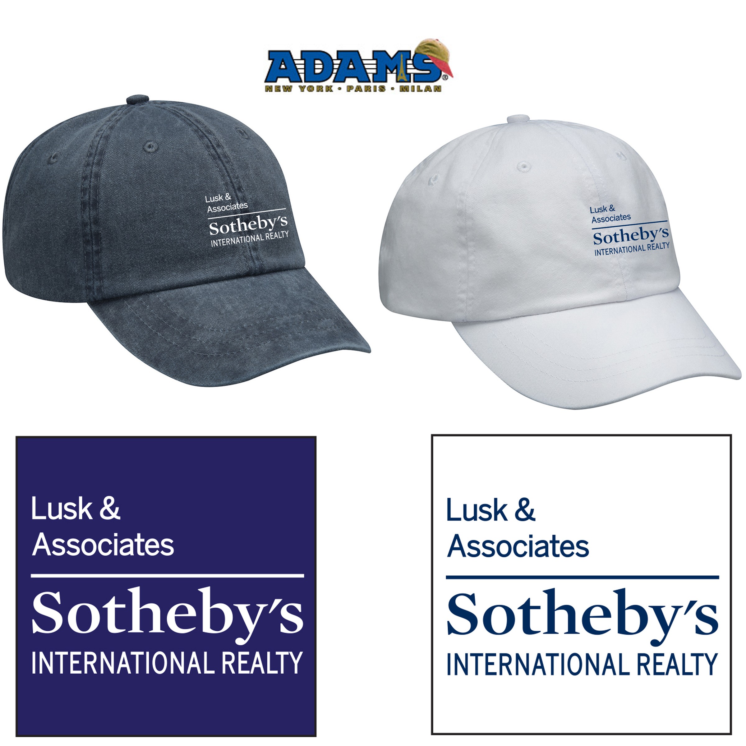 Lusk & Associates Sotheby’s International Realty Adams Optimum Pigment Dyed-Cap