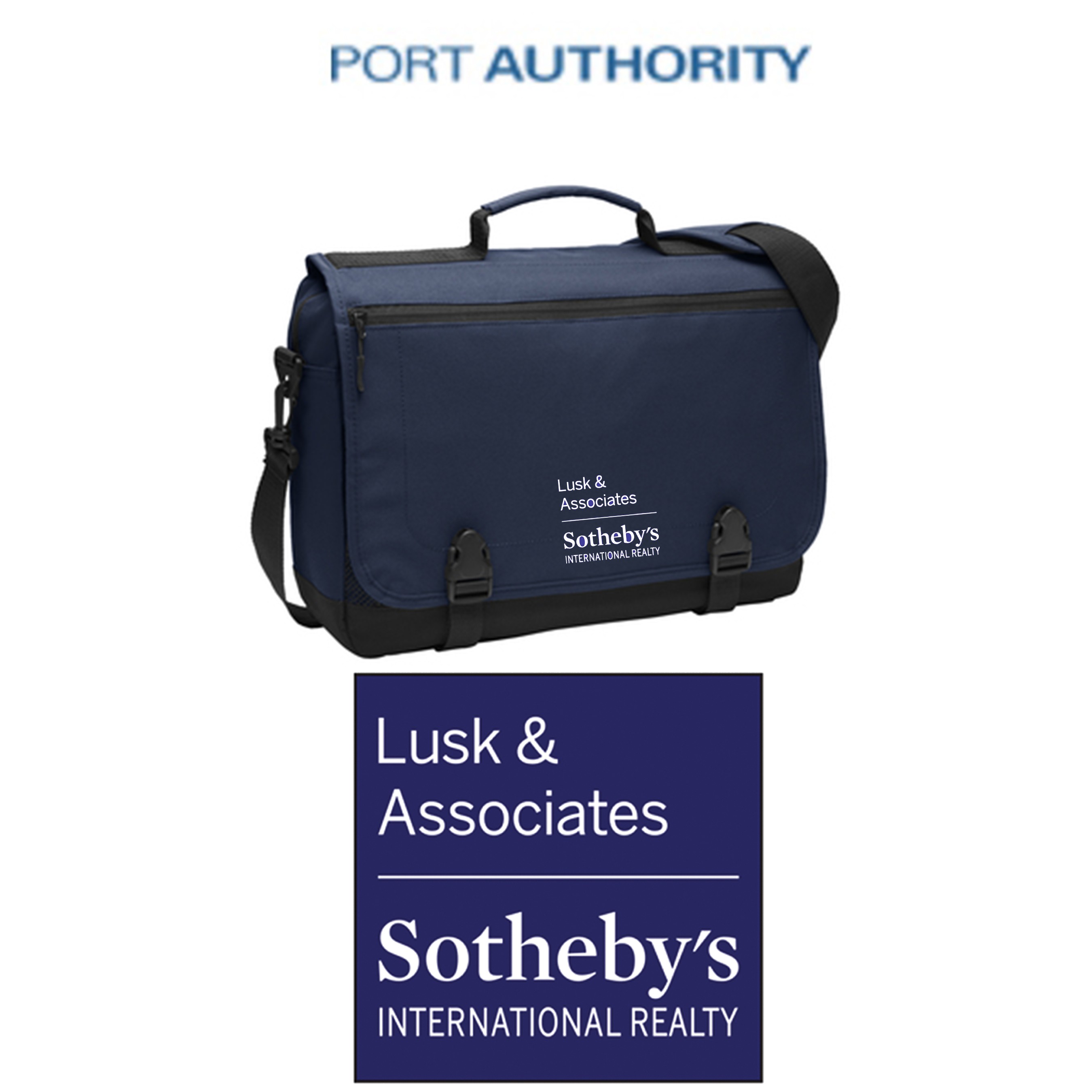Lusk & Associates Sotheby’s International Realty Port Authority® Messenger Briefcase