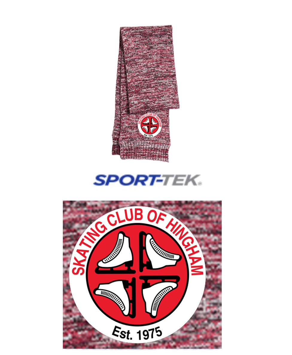 Skating Club of Hingham Sport-Tek Marled Scarf