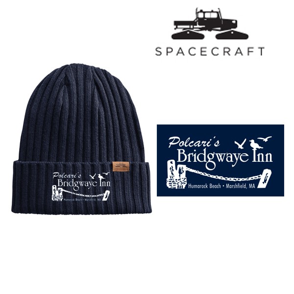 Bridgwaye Inn Spacecraft Brand Square Knot Beanie- SPECIAL LIMITED EDITION