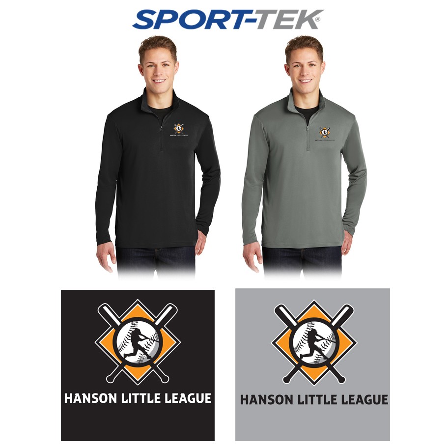 Hanson Little League Sport-Tek® PosiCharge® Competitor™ 1/4-Zip Pullover