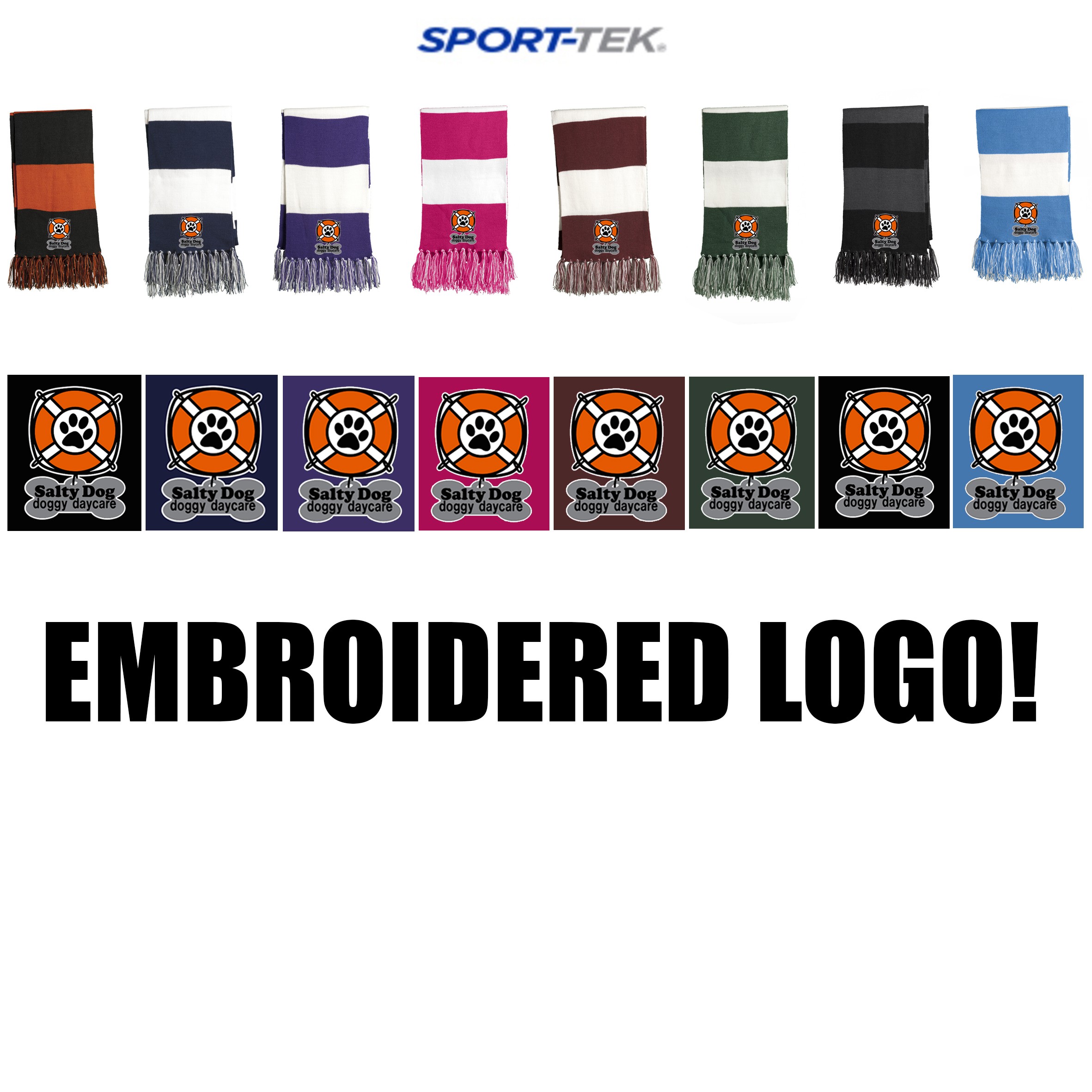 Salty Dog Doggy Daycare Sport-Tek® Spectator Scarf